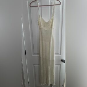 Tigermist white crochet dress